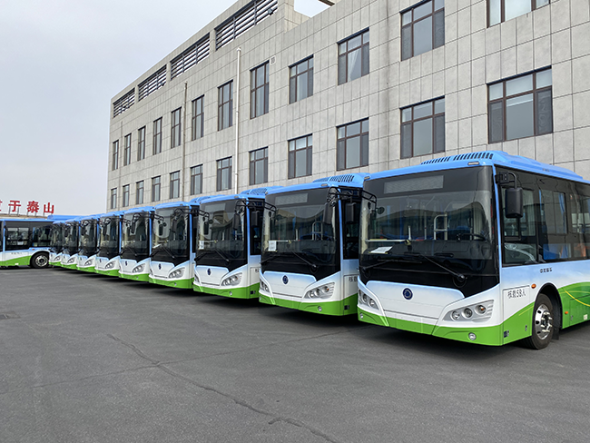 上海申龙88台SLK6109和SLK6819纯电动城市公交客车顺利交付