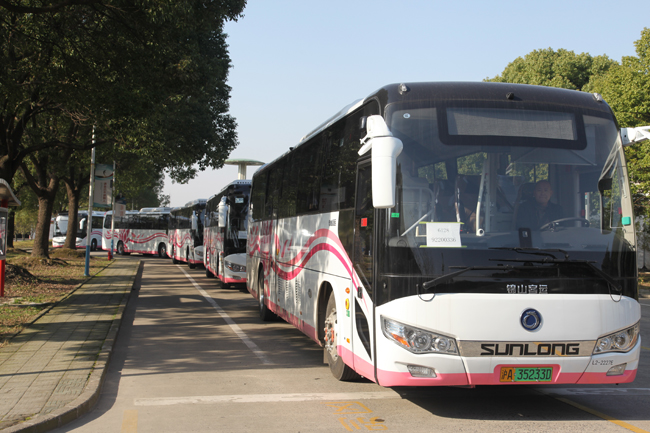 订单交付 || 上海申龙27台SLK6128纯电动城市公交客车顺利交付